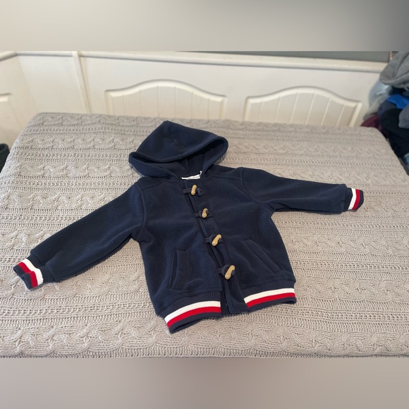 Kids Headquarters Boys infant coat toggle Velcro front‎ fleece size 24 months - Picture 1 of 8